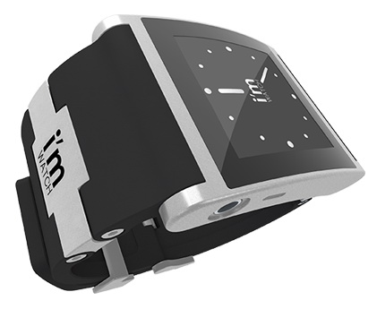 i’m Watch Smartwatch - умные часы для iPhone 5S/5C/4S (Black) купить в интернет-магазине icover