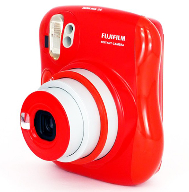 Fujifilm Instax MINI 25 - фотокамера моментальной печати (Red) купить в интернет-магазине icover
