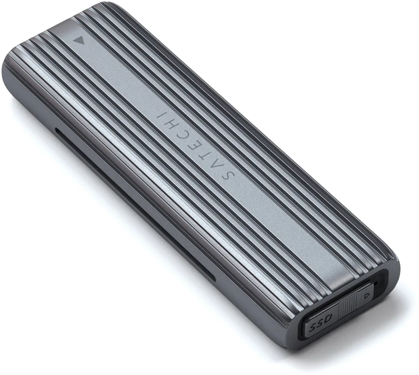 Внешний корпус Satechi USB-C NVMe/SATA SSD Enclosure для M.2 SSD (Space Gray) купить в интернет-магазине icover