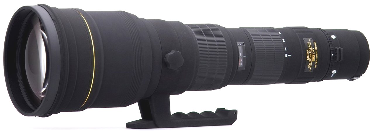 Sigma AF 300-800mm f/5.6 APO EX DG HSM (595955) - объектив для фотокамеры NIKON (Black) купить в интернет-магазине icover