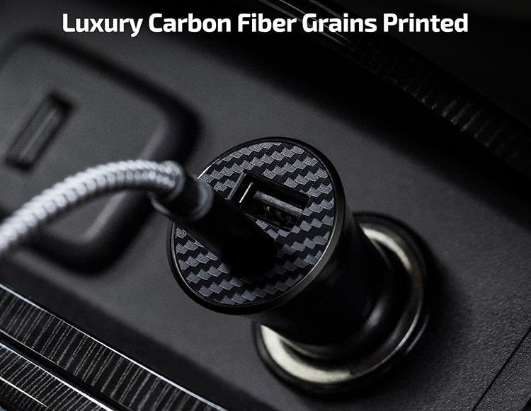 Автомобильное зарядное устройство Pitaka Fast Charging 36W (Black) купить в интернет-магазине icover