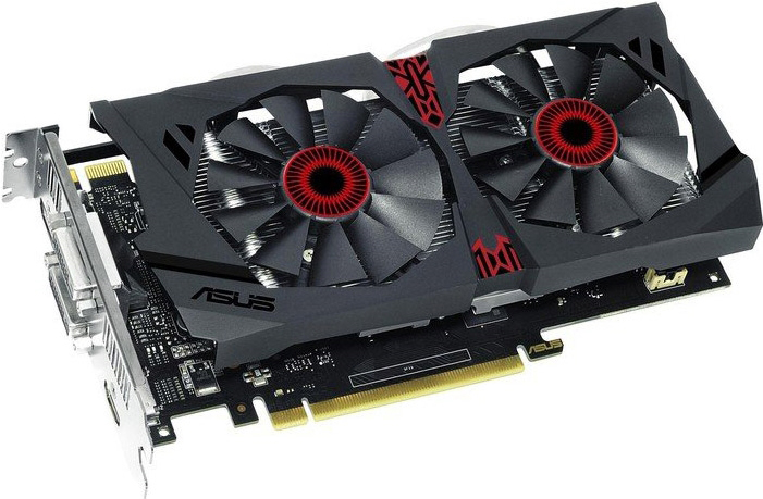 Видеокарта Asus AMD Radeon R9 380 2048Mb 256bit (Black) купить в интернет-магазине icover