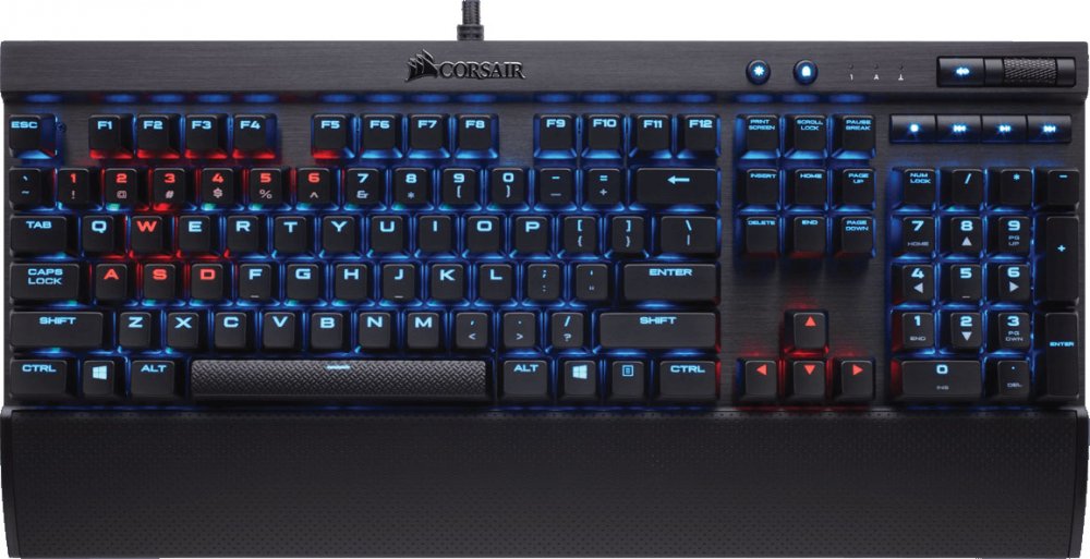 Игровая клавиатура Corsair Gaming K70 LUX RGB Cherry MX Brown CH-9101012-RU (Black) купить в интернет-магазине icover