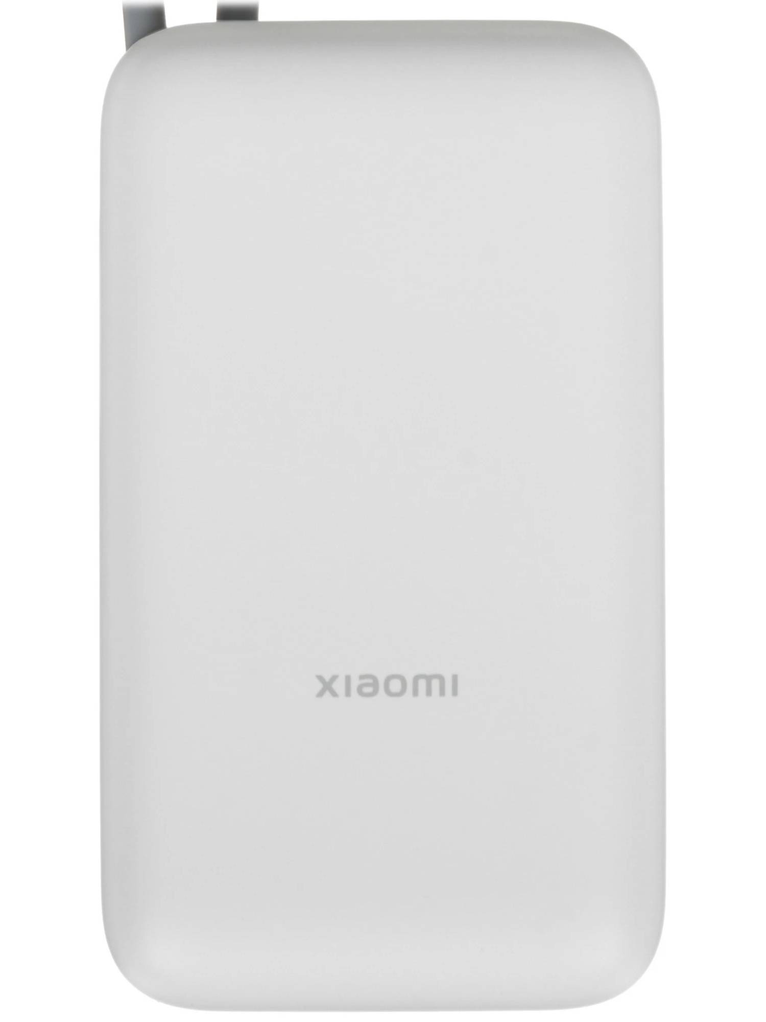 Внешний аккумулятор Xiaomi Power Bank Integrated Cable (BHR9738GL) 20000mAh (Light Grey) купить в интернет-магазине icover