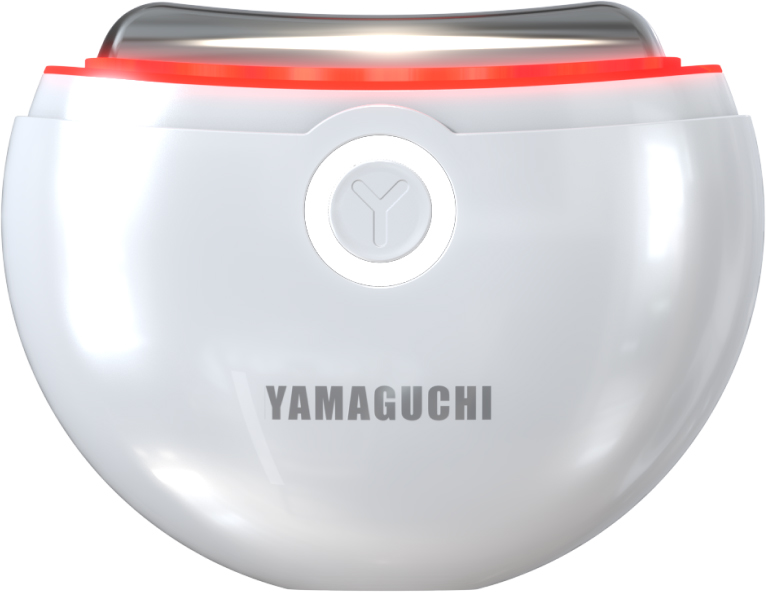 Прибор для подтяжки кожи лица и декольте Yamaguchi EMS Face Lifting (White) купить в интернет-магазине icover