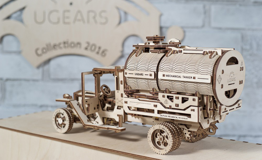 3D-пазл UGears Автоцистерна (70021) купить в интернет-магазине icover