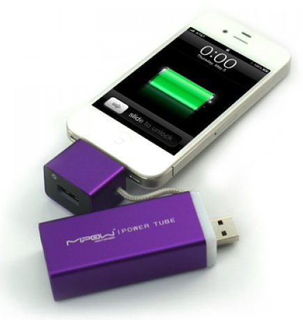 Mipow Power Tube 3000 - внешняя батарея для iPhone/ iPod (Silver) купить в интернет-магазине icover