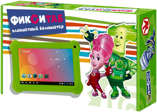 EXEQ P-1011 Фикситаб 4Gb - детский планшет (Green) купить в интернет-магазине icover