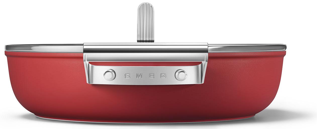 Сковорода Smeg CKFD2811RDM (Red) купить в интернет-магазине icover