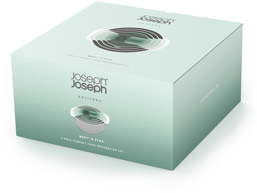 Набор мисок Joseph Joseph Nest 9 Plus Sage купить в интернет-магазине icover