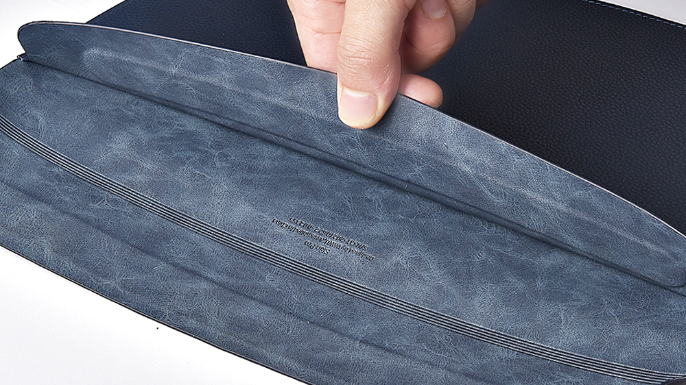 Чехол Wiwu Genuine Leather для MacBook Pro 13/Air 13 2018-2020 (Royal Blue) купить в интернет-магазине icover