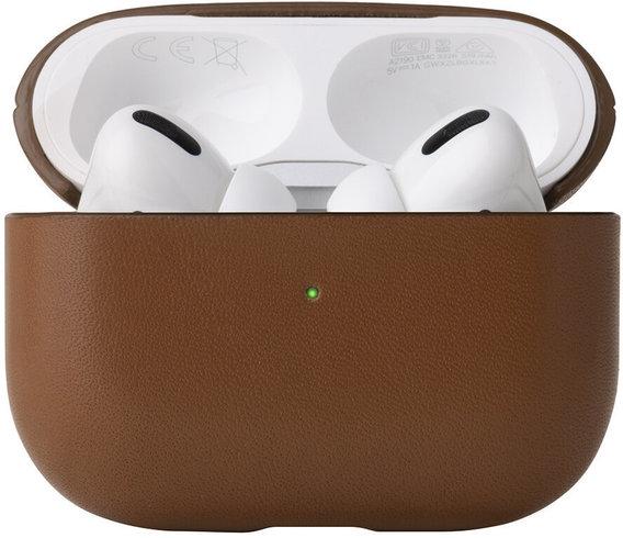 Чехол Native Union Leather Case (APPRO-LTHR-BRN-AP) для AirPods Pro (Tan) купить в интернет-магазине icover