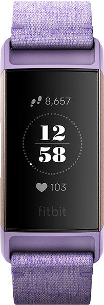 Спортивный браслет Fitbit Charge 3 Special Edition (Purple/Rose Gold) купить в интернет-магазине icover