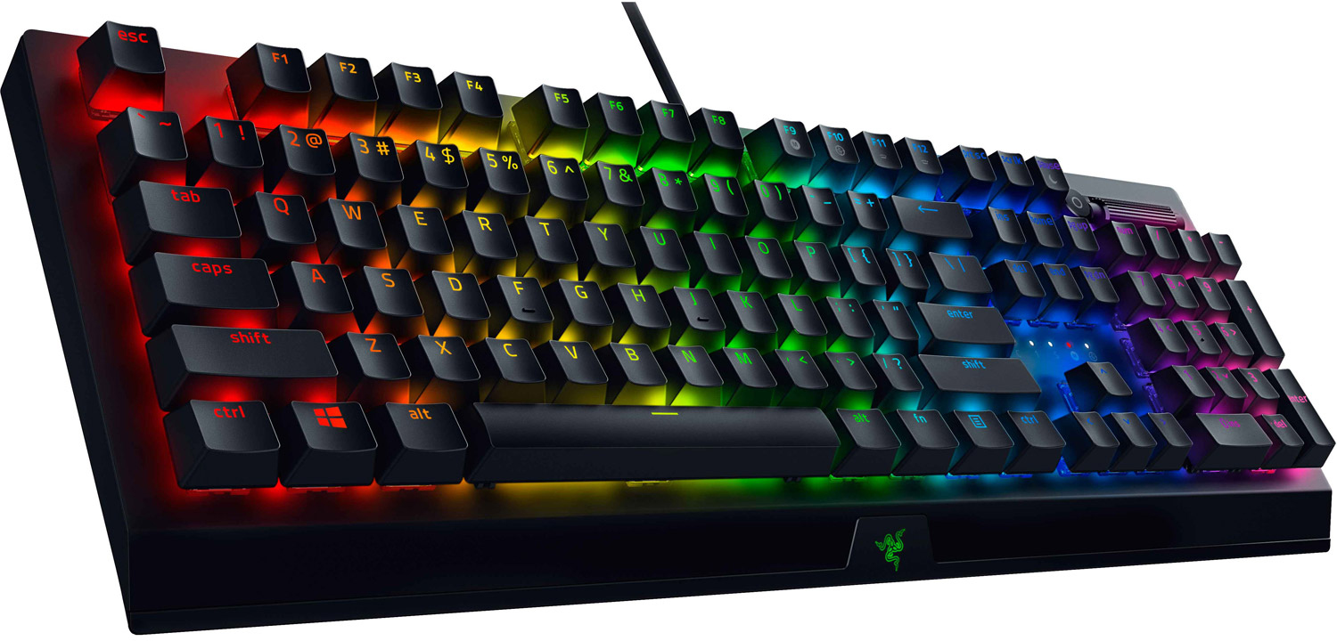 Игровая клавиатура Razer BlackWidow V3 Green Switch Russian Layout (RZ03-03540800-R3R1) купить в интернет-магазине icover