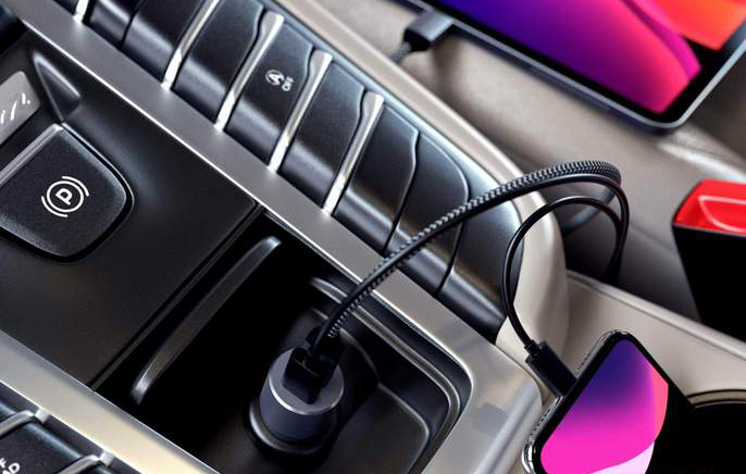 Автомобильное зарядное устройство Satechi 72W Type-C PD ST-TCPDCCS (Silver) купить в интернет-магазине icover