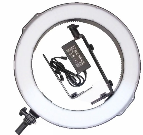 Кольцевая светодиодная лампа Circle LED Lamp с держателем 45 см (White) купить в интернет-магазине icover