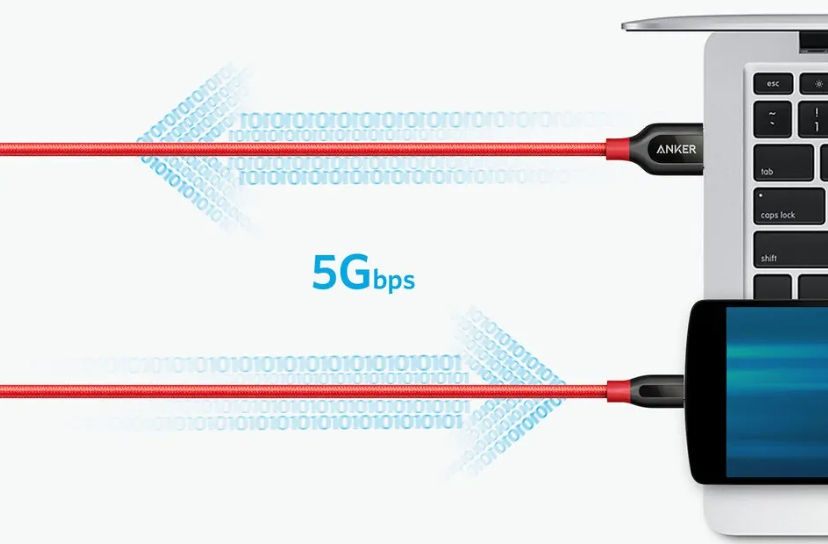 Кабель Anker Powerline+ (A8267091) USB-C to USB 2.0 3m (Red) купить в интернет-магазине icover