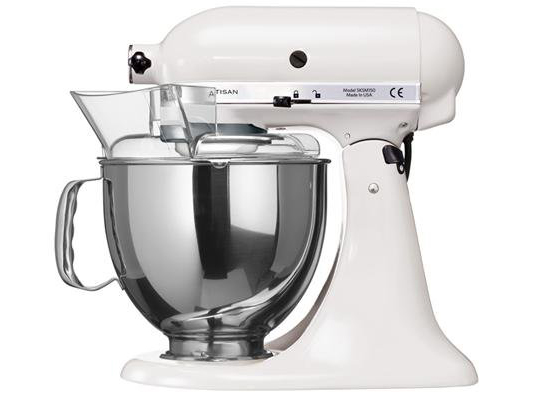 Планетарный миксер KitchenAid Artisan 5KSM150PSEWH (White) купить в интернет-магазине icover