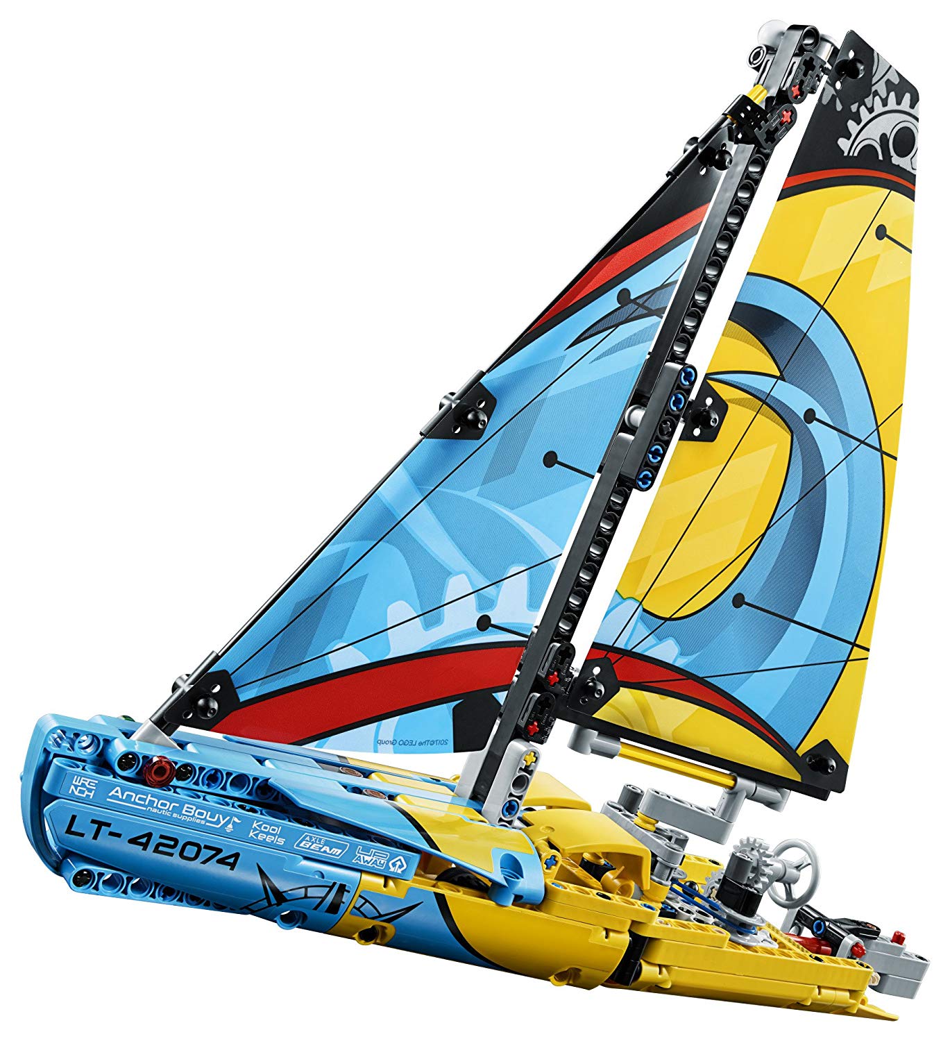 lego technic 42074 racing yacht