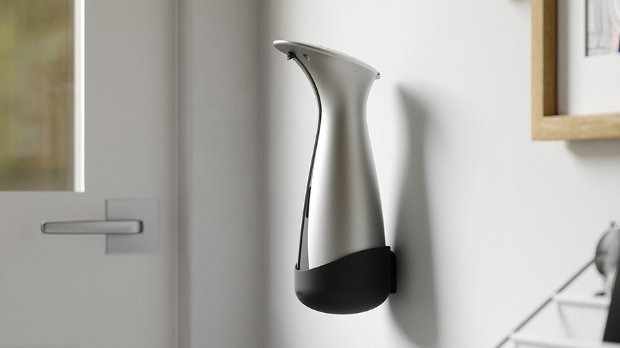 Диспенсер для мыла сенсорный Umbra Otto большой (Silver) купить в интернет-магазине icover