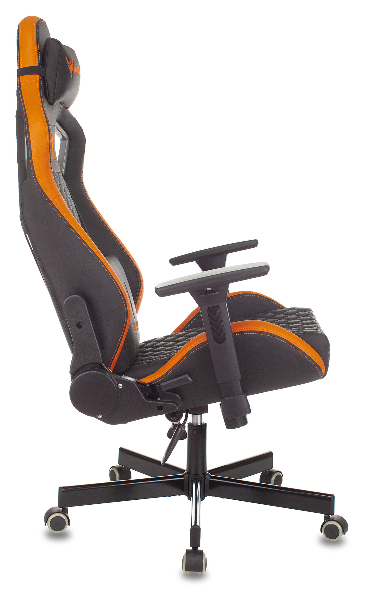 Игровое кресло Бюрократ Knight Outrider (Black/Orange) купить в интернет-магазине icover