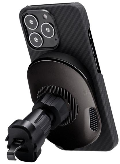 Автомобильный держатель Pitaka MagEZ 2.0 Car Mount Pro с беспроводной зарядкой (CM4001Q) купить в интернет-магазине icover