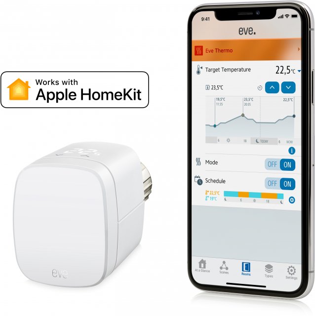Термостат Elgato Eve Thermo 2019 для Apple Homekit (White) купить в интернет-магазине icover