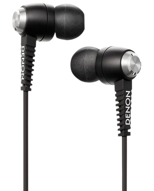 Denon AH-C120MA - внутриканальные наушники c микрофоном (Black) купить в интернет-магазине icover