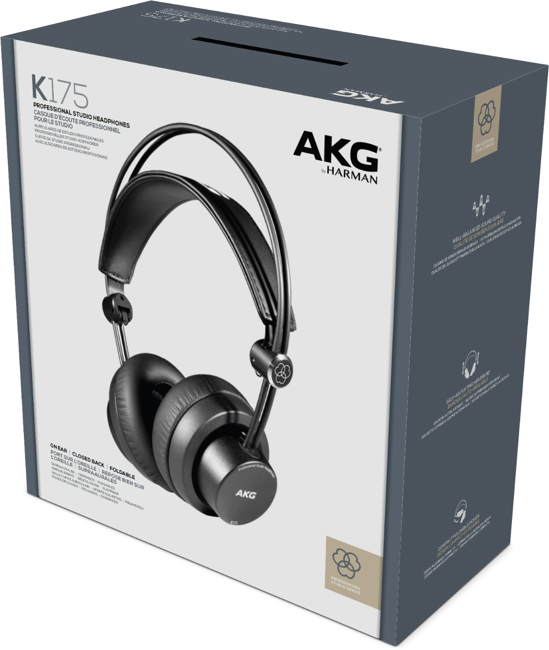 Наушники AKG K175 (Black) купить в интернет-магазине icover