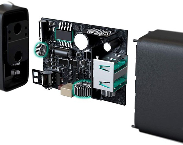 Сетевое зарядное устройство Aukey PA-U50 24W (Black) купить в интернет-магазине icover