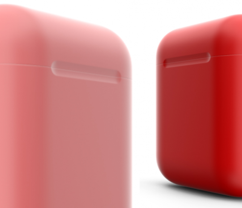 Беспроводные наушники Apple AirPods Color (Matt Red) купить в интернет-магазине icover