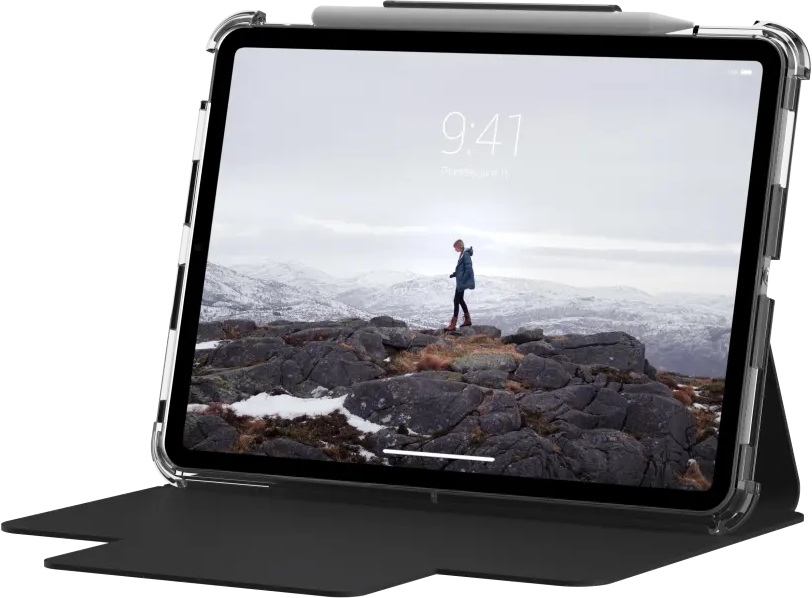 Чехол UAG Lucent (12329N314040) для iPad Pro 11/Air 10,9 (Black/Ice) купить в интернет-магазине icover