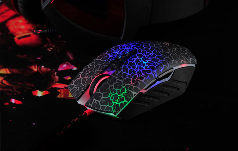 A4Tech Bloody A7 Blazing - игровая проводная мышь (Black) купить в интернет-магазине icover
