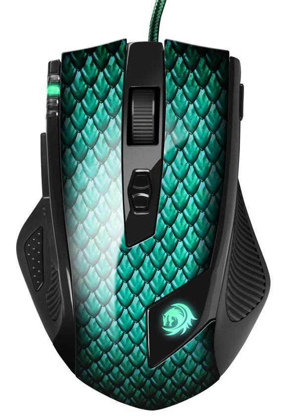 

Игровая мышь Sharkoon Drakonia (Green)