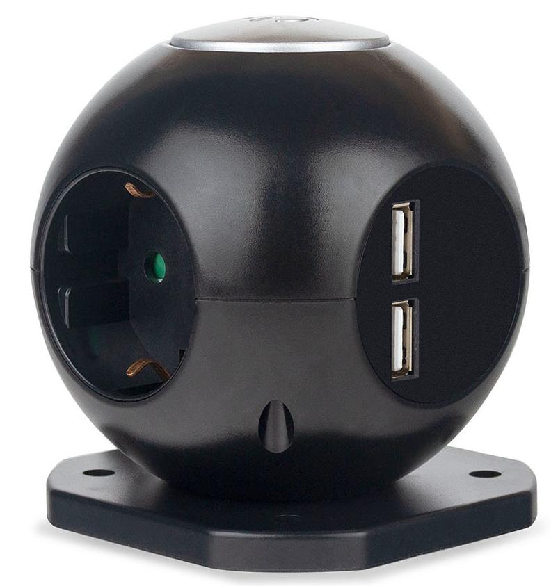 

Сетевой фильтр Rombica NEO Spherum (Black), NEO Spherum