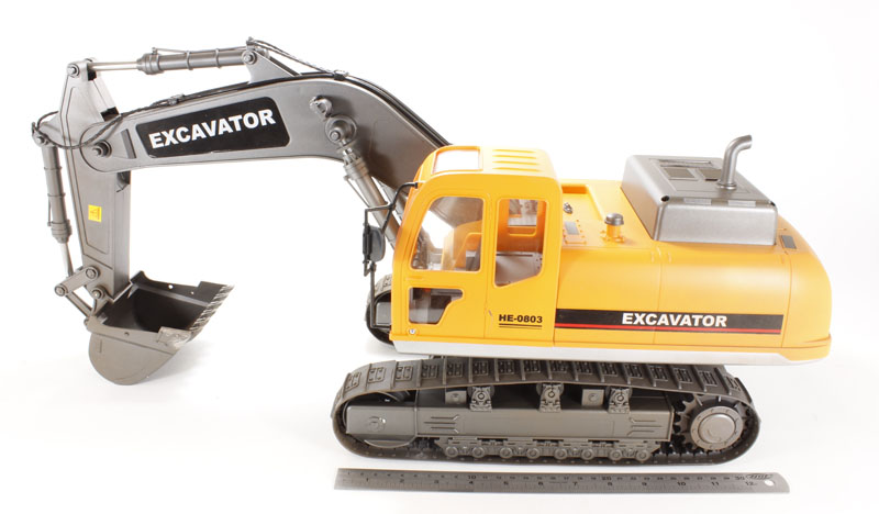 Hobby Engine Excavator 1:12 - радиоуправляемый экскаватор (Yellow) купить в интернет-магазине icover