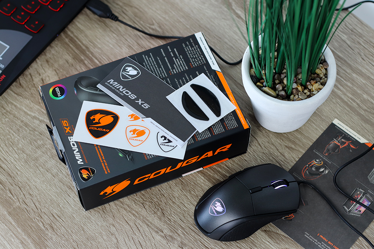 Игровая мышь Cougar Minos X5 (Black) купить в интернет-магазине icover