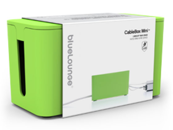 Бокс для проводов Bluelounge CableBox Mini BLUCBM-GRN (Green) купить в интернет-магазине icover