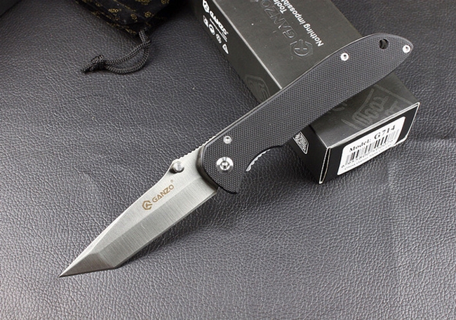 Ganzo G714 - нож складной (Black) купить в интернет-магазине icover
