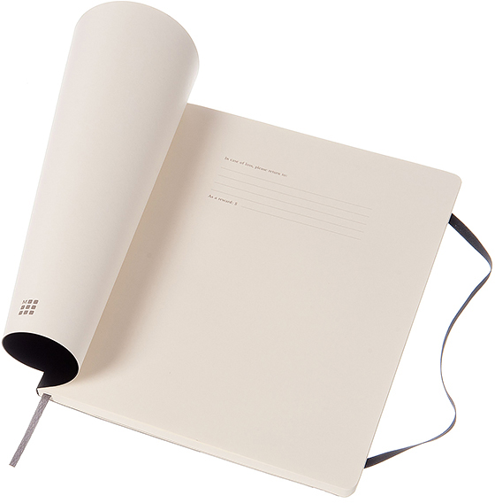 Moleskine Classic Soft XLarge 2017 (DSB12WN4Y17) - еженедельник (Black) купить в интернет-магазине icover