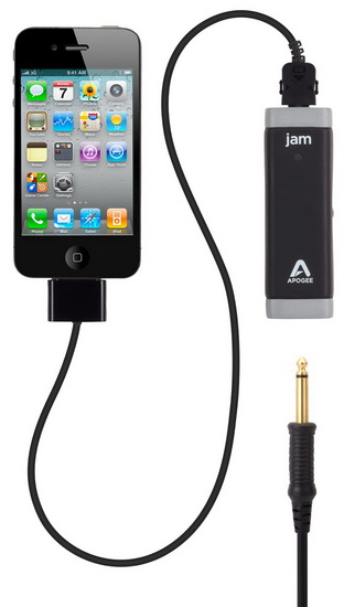 Apogee JAM Guitar Input - гитарный аудиоинтерфейс купить в интернет-магазине icover