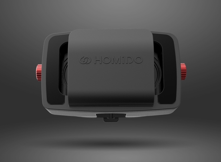 Шлем виртуальной реальности Homido V1 (Black) купить в интернет-магазине icover