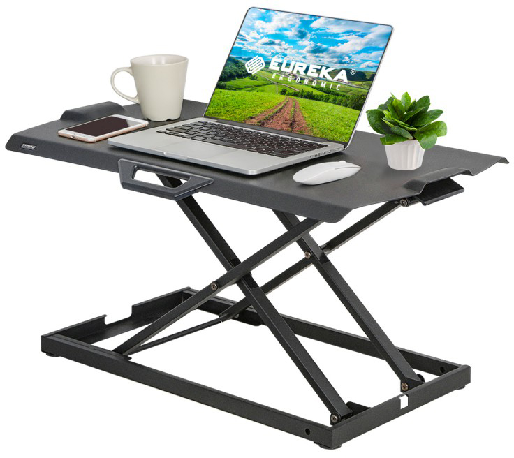 Подставка на компьютерный стол Eureka ERK-PCV-US для работы стоя (Black) купить в интернет-магазине icover