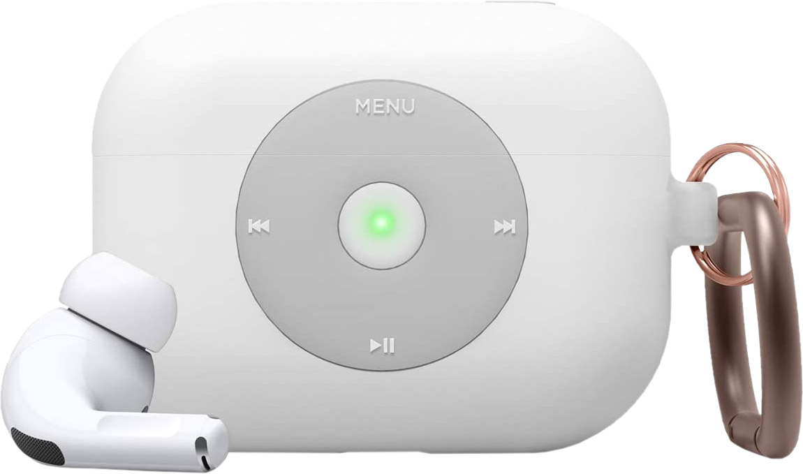 

Чехол Elago Silicone Hang AW6 (EAPPAW6-HANG-WH) для AirPods Pro (White)
