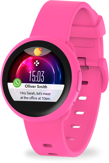 Умные часы MyKronoz ZeRound 3 Lite (Pink) купить в интернет-магазине icover