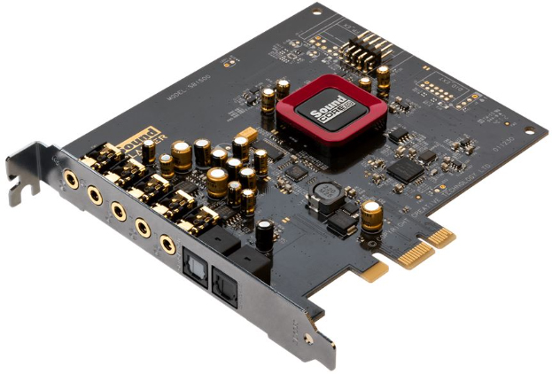 Внутренняя звуковая карта Creative Sound Blaster Z SE (Red) купить в интернет-магазине icover