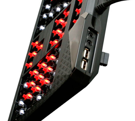 Tesoro Durandal eSPORT Edition TS-G1NL - игровая клавиатура (Black/Cherry MX Black&Red) купить в интернет-магазине icover