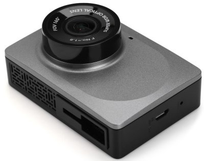 Xiaomi Yi 1080P/60FPS Car WiFi DVR - видеорегистратор (Black/Grey) купить в интернет-магазине icover