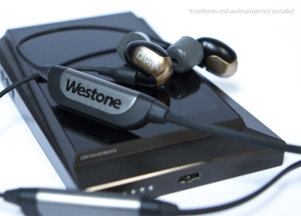 Westone MMCX Bluetooth Cable (78548) - съемный Bluetooth-кабель (Grey) купить в интернет-магазине icover