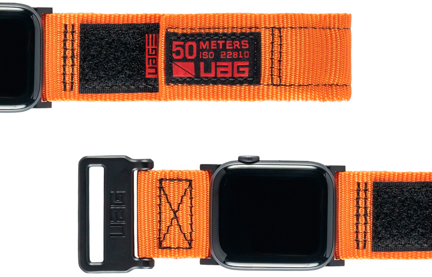 Ремешок Urban Armor Gear Active (19148A114097) для Apple Watch Series 2/3/4 42/44 mm (Orange) купить в интернет-магазине icover